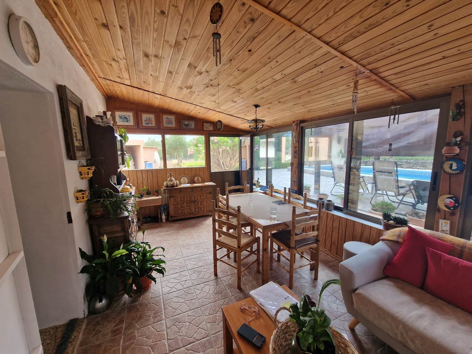 4 slaapkamer Finca/Landhuis te koop in El Perello met zwembad garage - € 360.000 (Ref: 9965658)