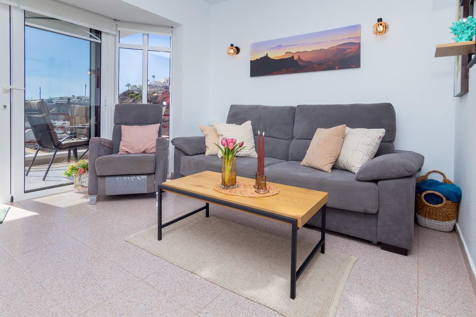 1 chambre Appartement à vendre à Puerto Rico avec piscine - 249 000 € (Ref: 10165081)