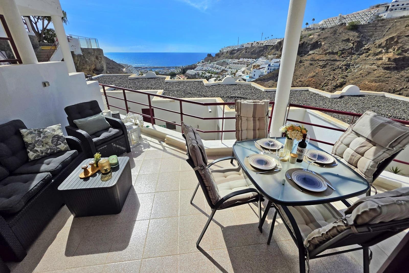 1 chambre Appartement à vendre à Puerto Rico avec piscine - 249 000 € (Ref: 10165081)