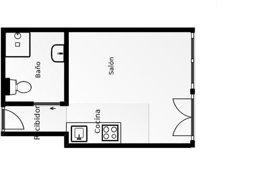 Studio for sale in Puerto Rico with pool - € 289,000 (Ref: 10168481)