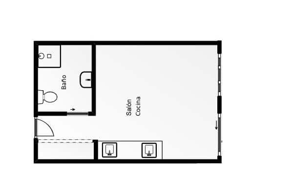 Studio for sale in Puerto Rico with pool - € 289,000 (Ref: 10168482)