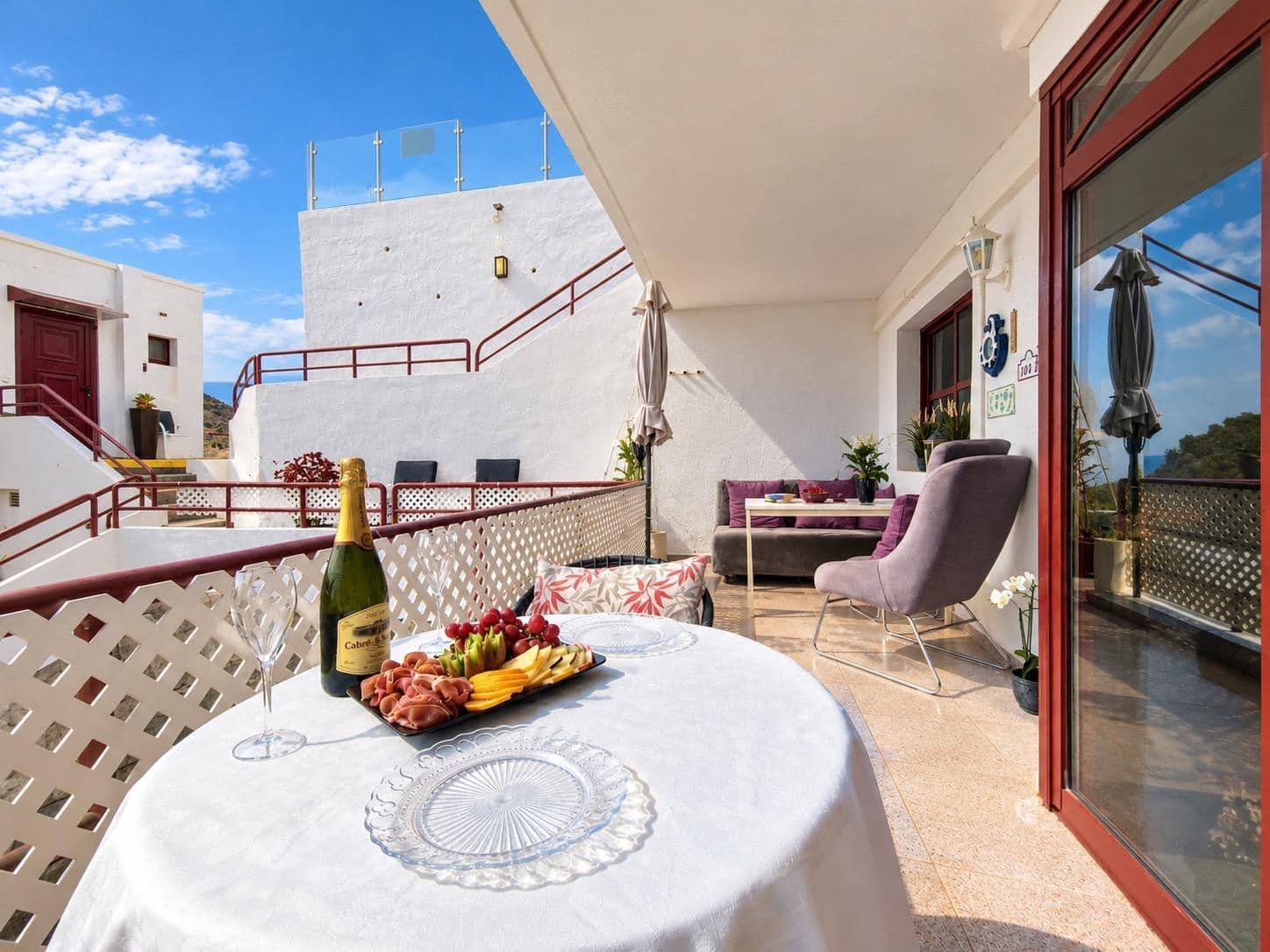 1 quarto Apartamento para venda em Puerto Rico com piscina - 219 000 € (Ref: 10187138)