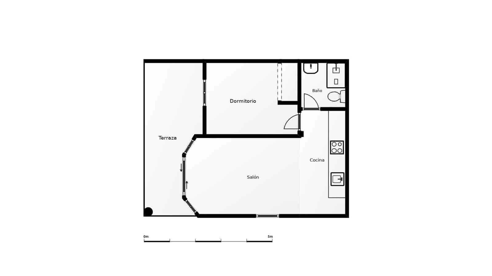 1 quarto Apartamento para venda em Puerto Rico com piscina - 219 000 € (Ref: 10187138)
