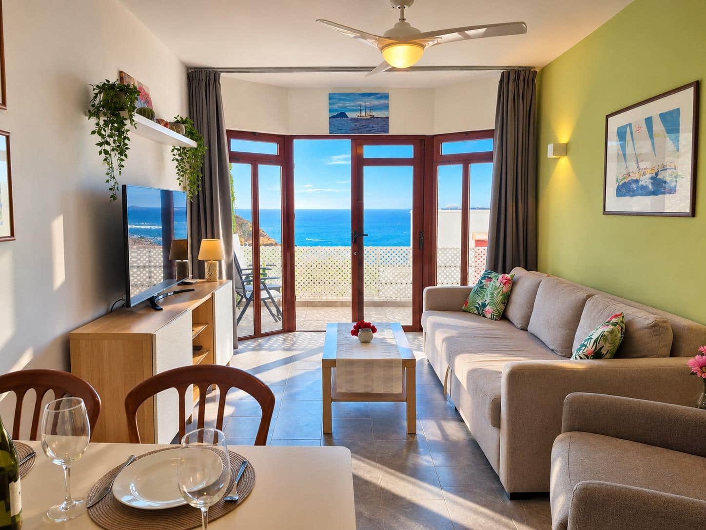 1 sovrum Lägenhet till salu i Puerto Rico med pool - 229 000 € (Ref: 10187139)