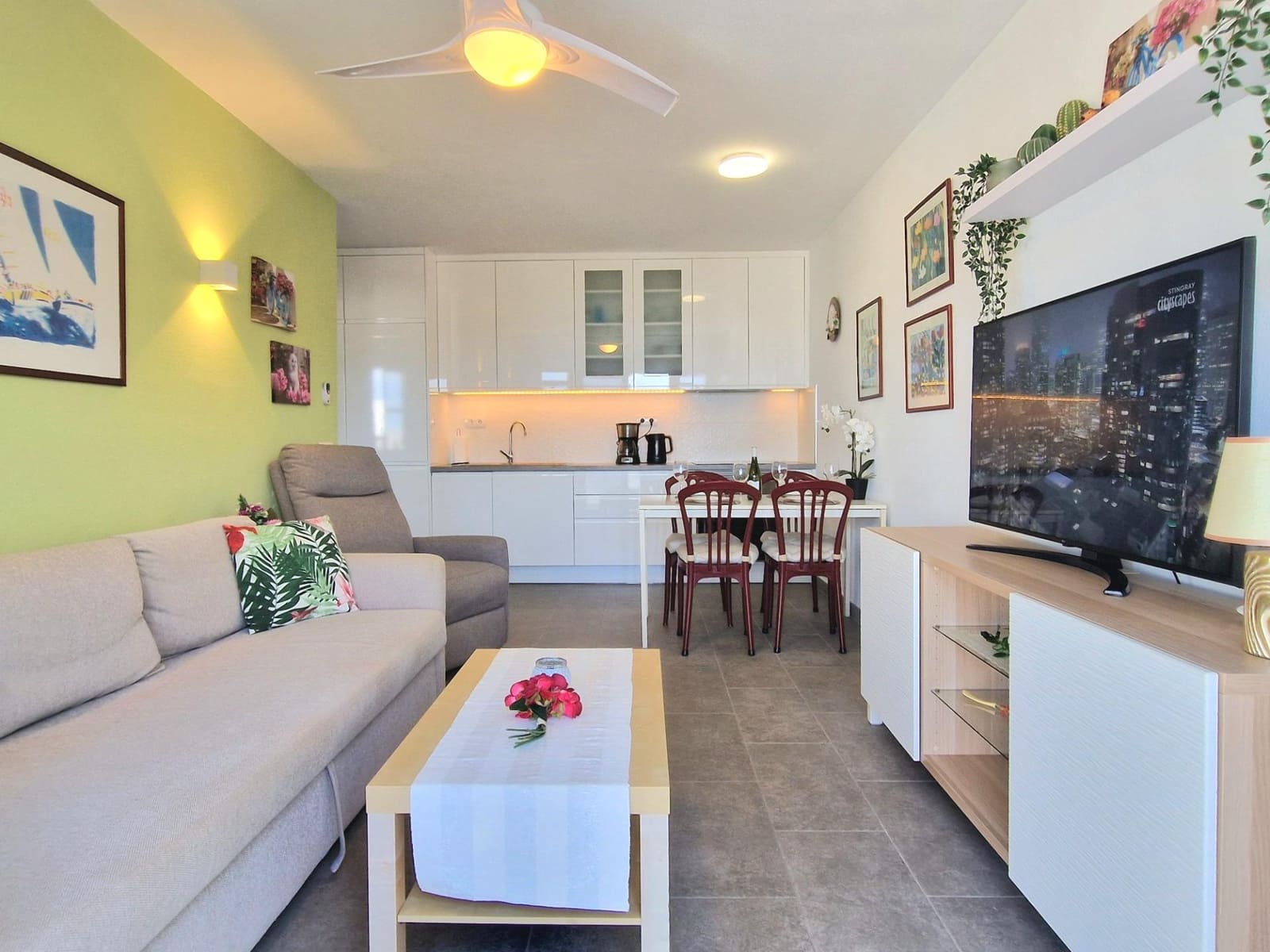 1 sovrum Lägenhet till salu i Puerto Rico med pool - 229 000 € (Ref: 10187139)