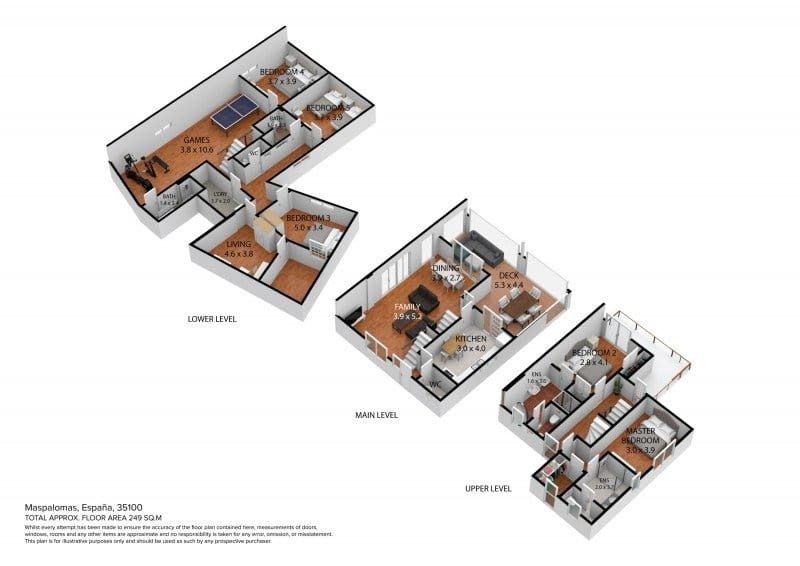 5 soveværelse Villa til salg i Tauro med swimmingpool - € 998.000 (Ref: 6256041)