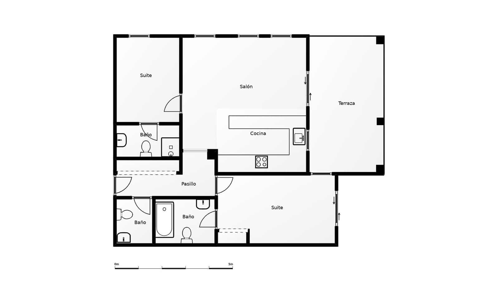 2 bedroom Apartment for sale in Mogan with pool garage - € 450,000 (Ref: 9431078)