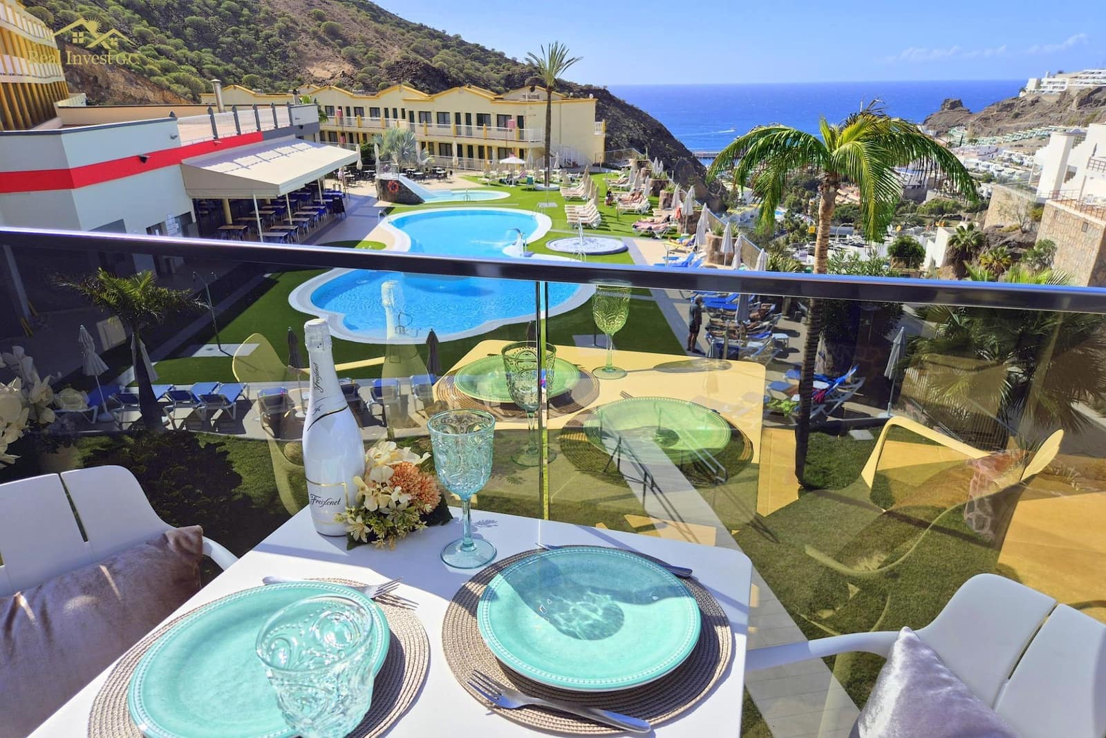 1 soveværelse Lejlighed til salg i Puerto Rico med swimmingpool - € 229.500 (Ref: 9518918)