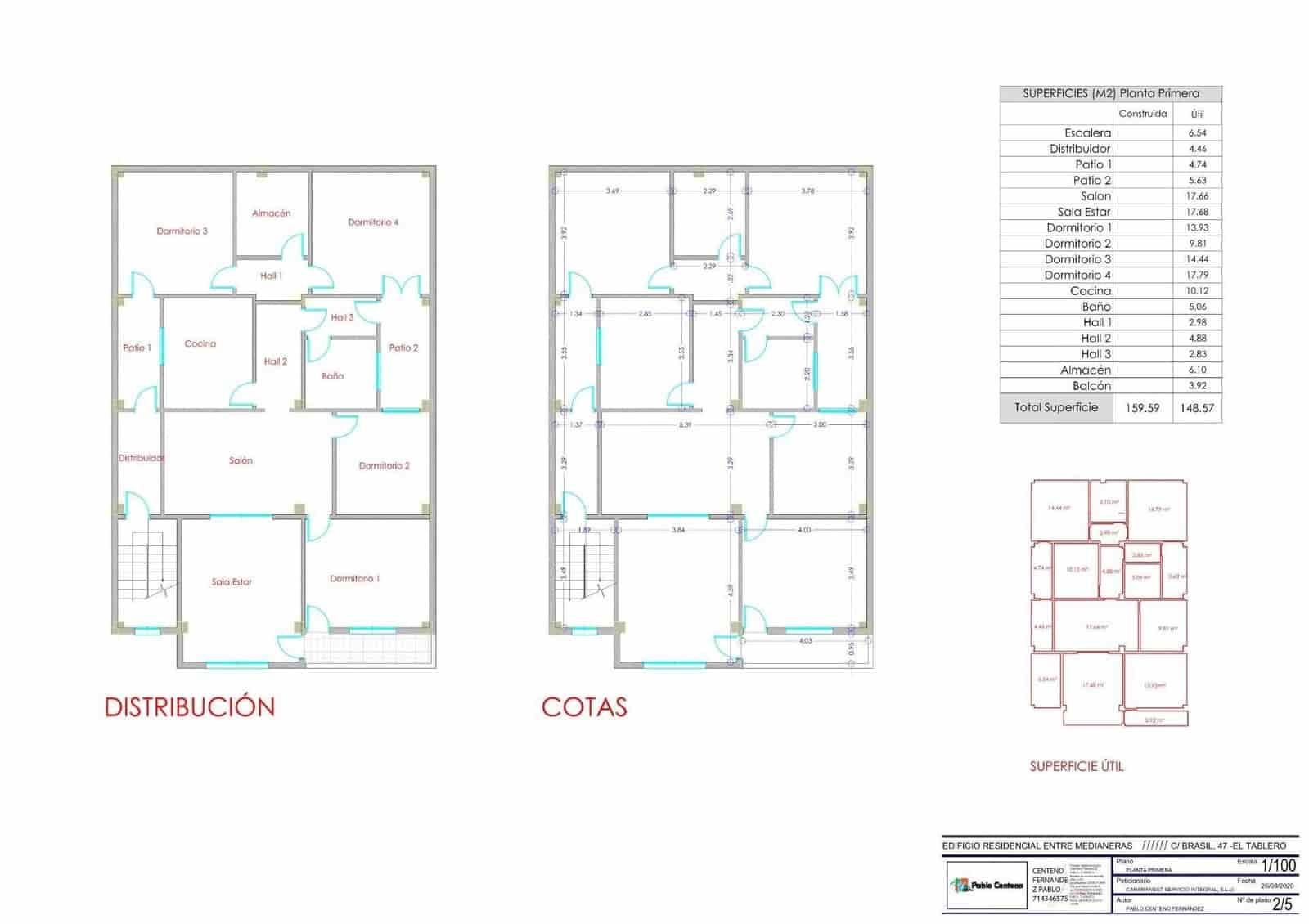 10 chambre Appartement à vendre à El Tablero - 590 000 € (Ref: 9652013)