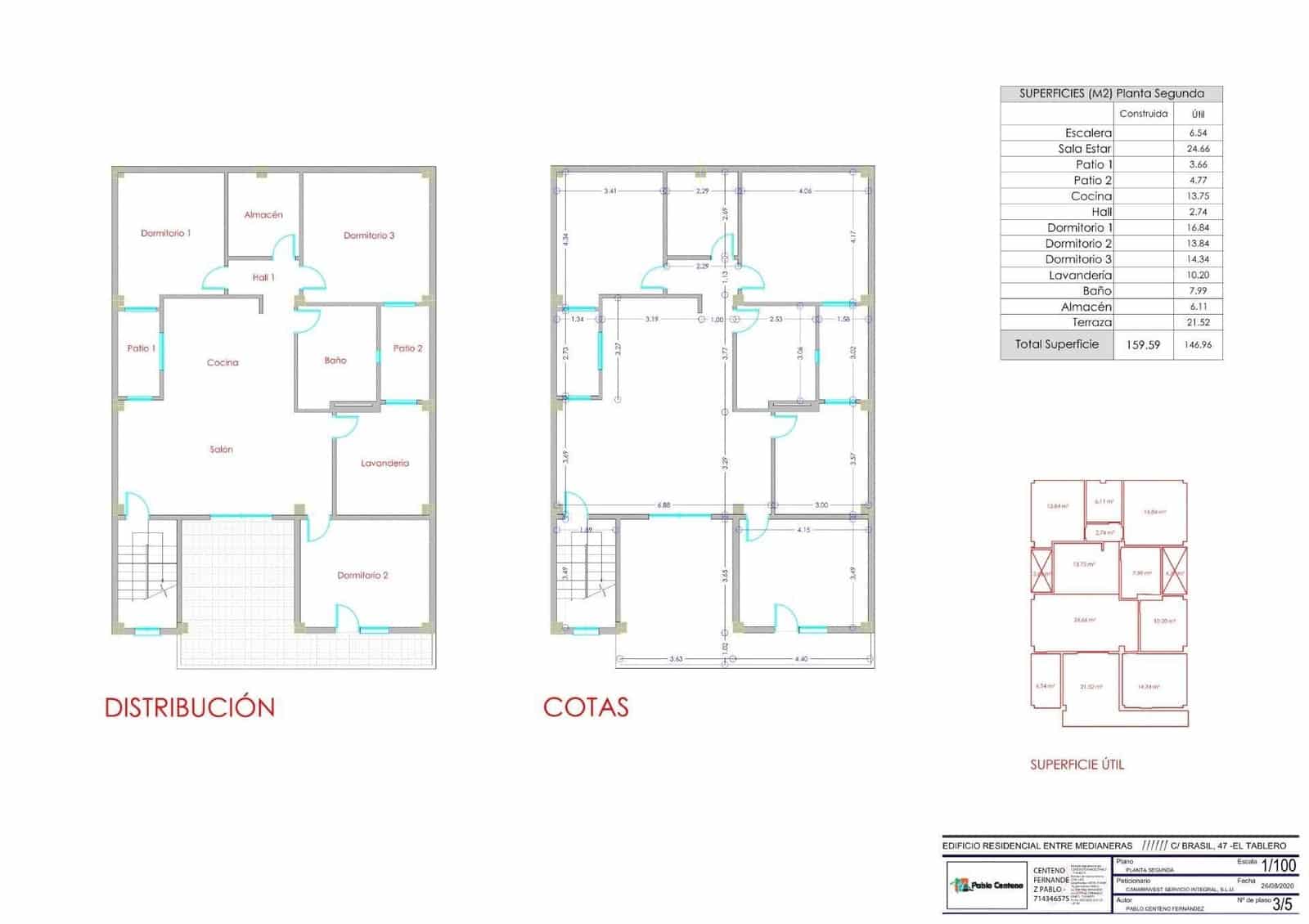 10 chambre Appartement à vendre à El Tablero - 590 000 € (Ref: 9652013)