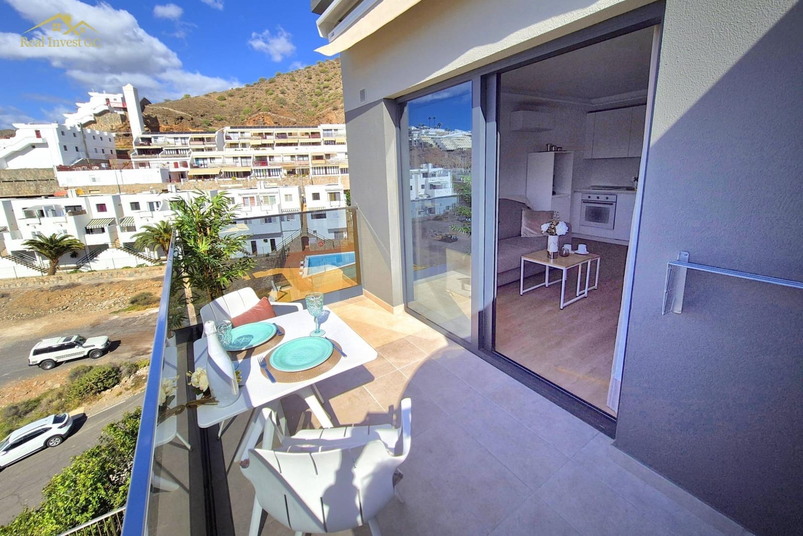 1 soveværelse Lejlighed til salg i Puerto Rico med swimmingpool - € 241.500 (Ref: 9695354)