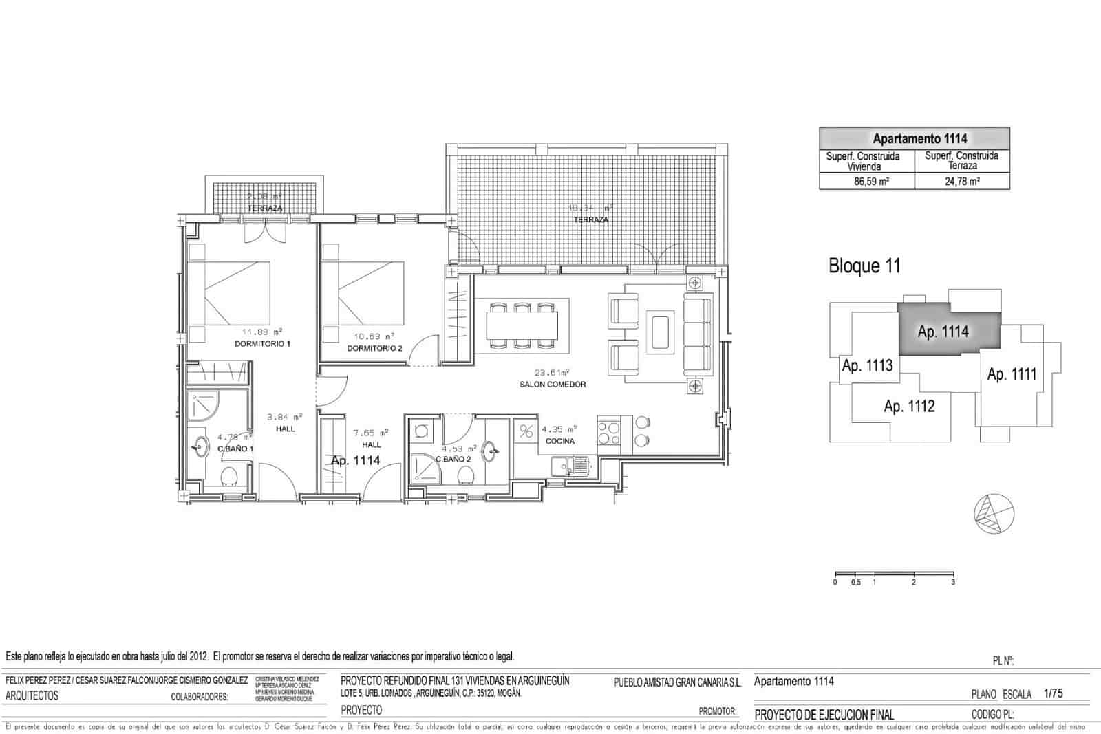 2 bedroom Apartment for sale in Mogan with pool garage - € 499,000 (Ref: 9825261)