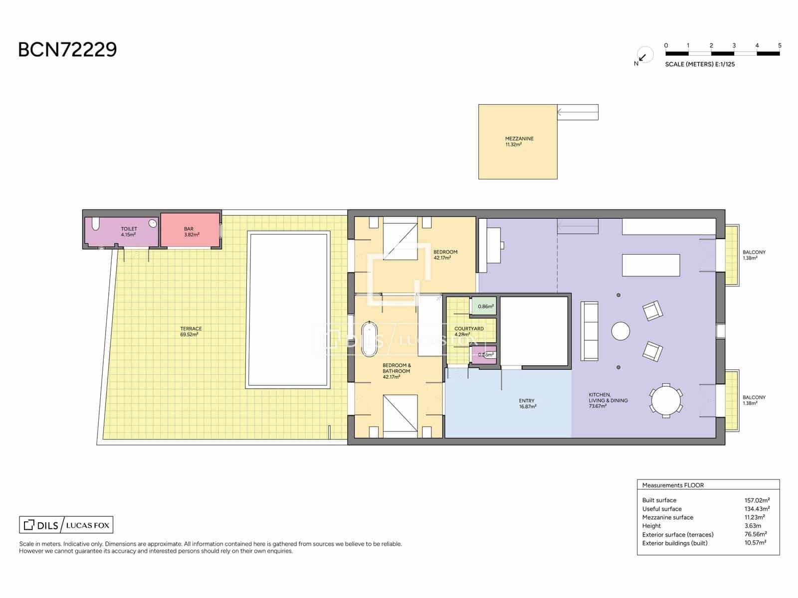 2 soverom Leilighet til salgs i Barcelona by - € 750 000 (Ref: 10000530)