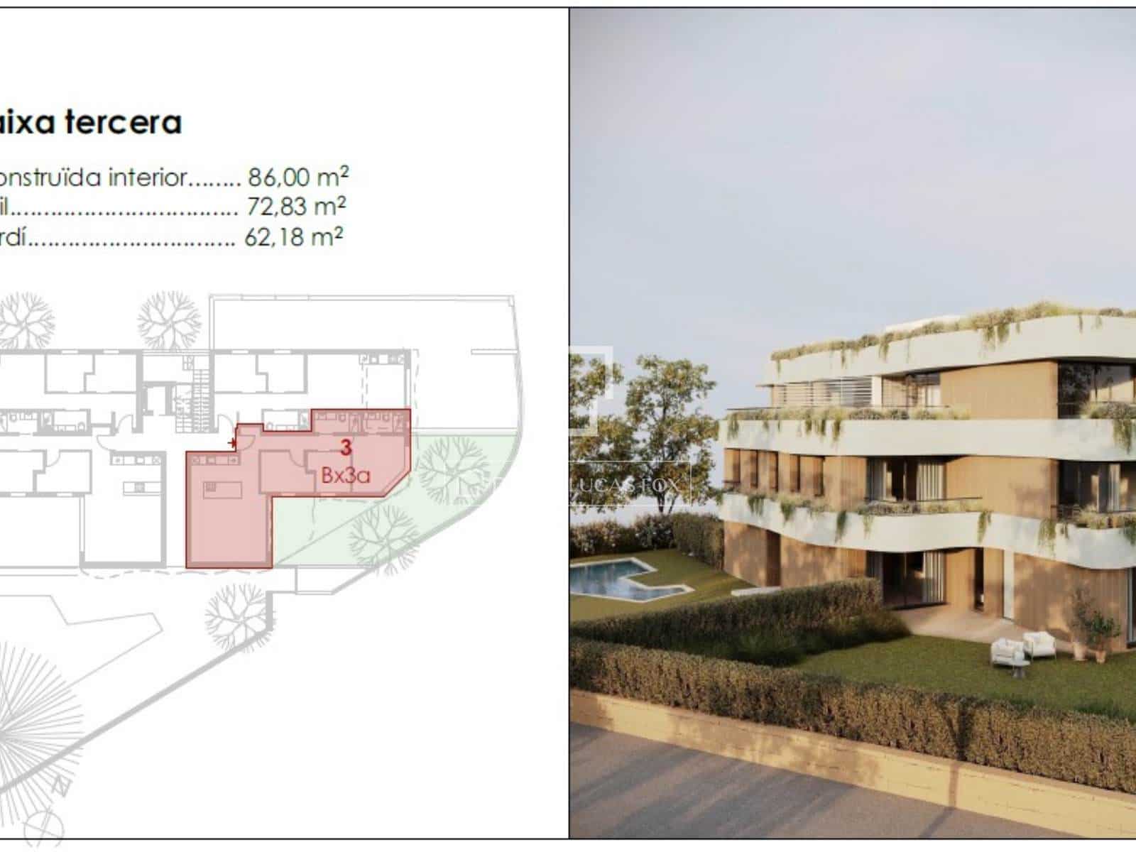 3 soverom Leilighet til salgs i Palamos med svømmebasseng garasje - € 725 000 (Ref: 10001268)