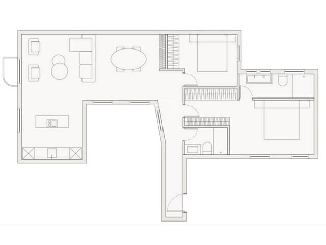 2 makuuhuone Huoneisto myytävänä paikassa Trafalgar, Madrid kaupunki - 1 140 000 € (Ref: 10001269)