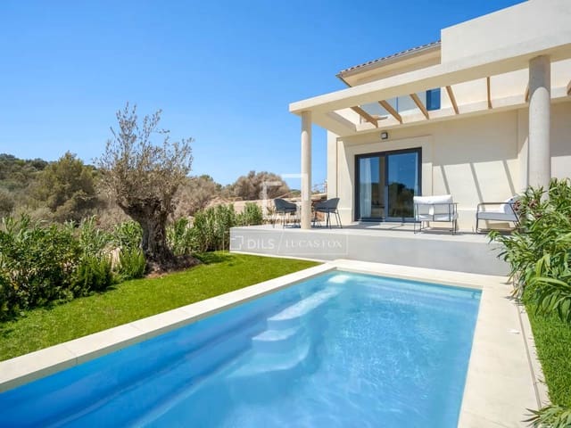 2 makuuhuone Huvila myytävänä paikassa Cala Romantica, Manacor mukana uima-altaan 
autotalli - 399 000 € (Ref: 10004458)