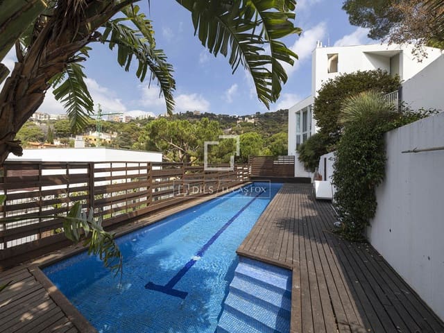 Villa/Maison de 5 chambres à louer à Barcelone ville avec piscine garage - 8 500 € (Ref: 10004459)