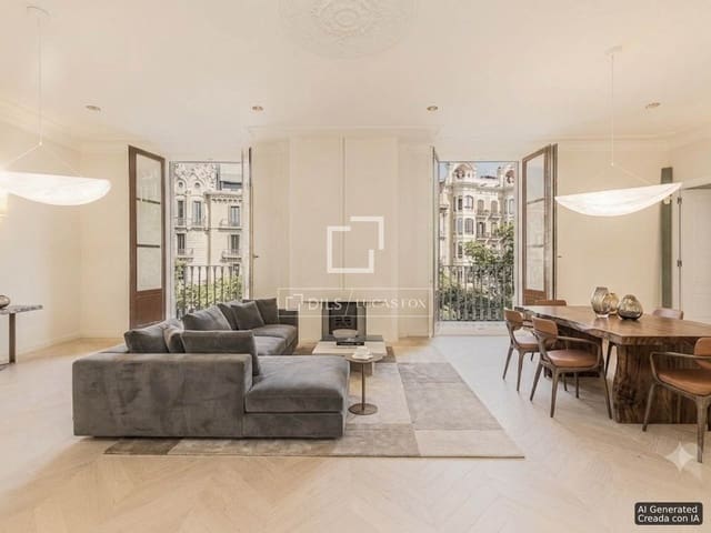 3 bedroom Apartment for sale in Eixample, Barcelona city - € 1,750,000 (Ref: 10004622)