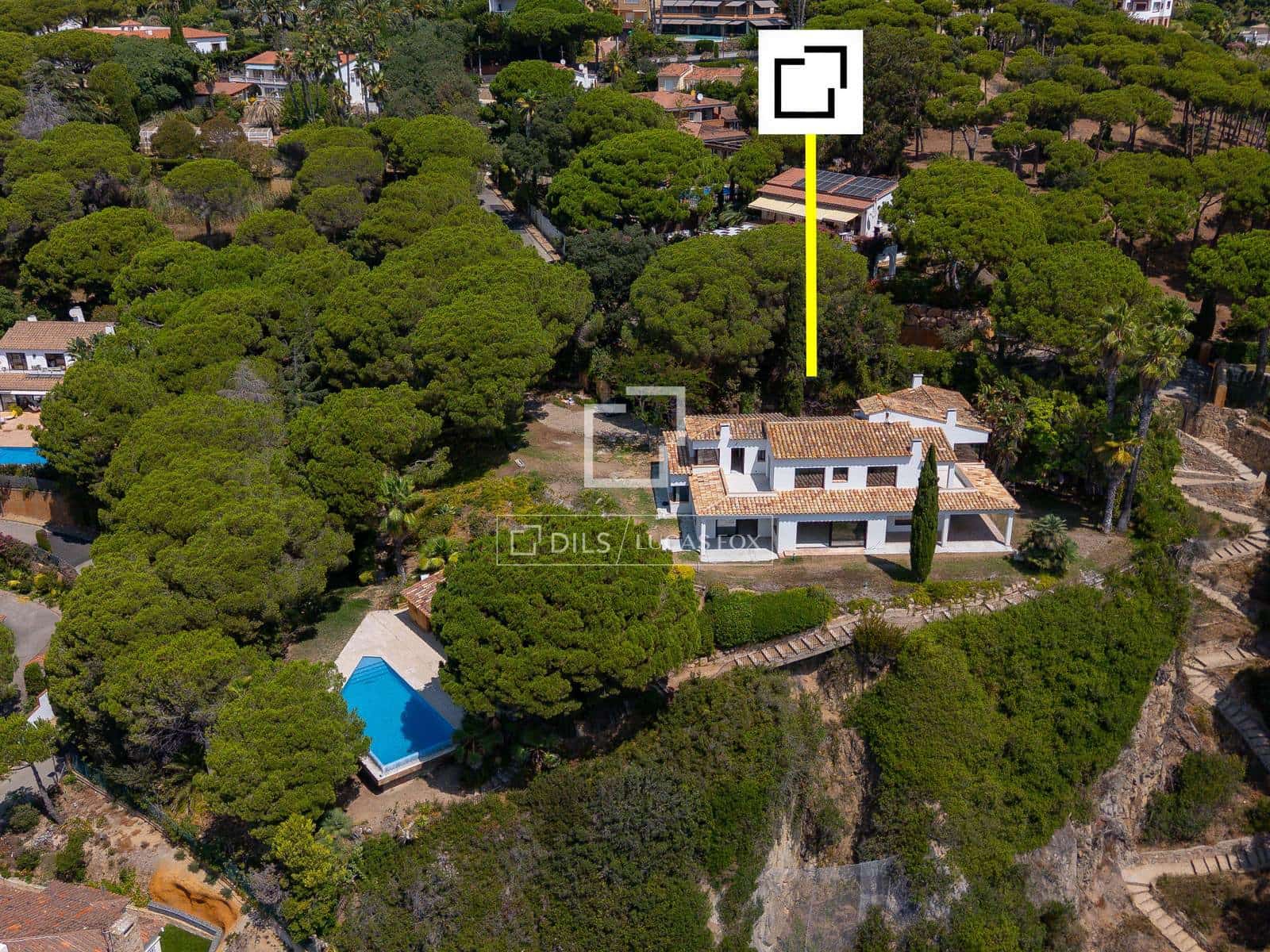 7 sypialnia Willa na sprzedaż w Lloret de Mar z basenem garażem - 5 995 000 € (Ref: 10007877)
