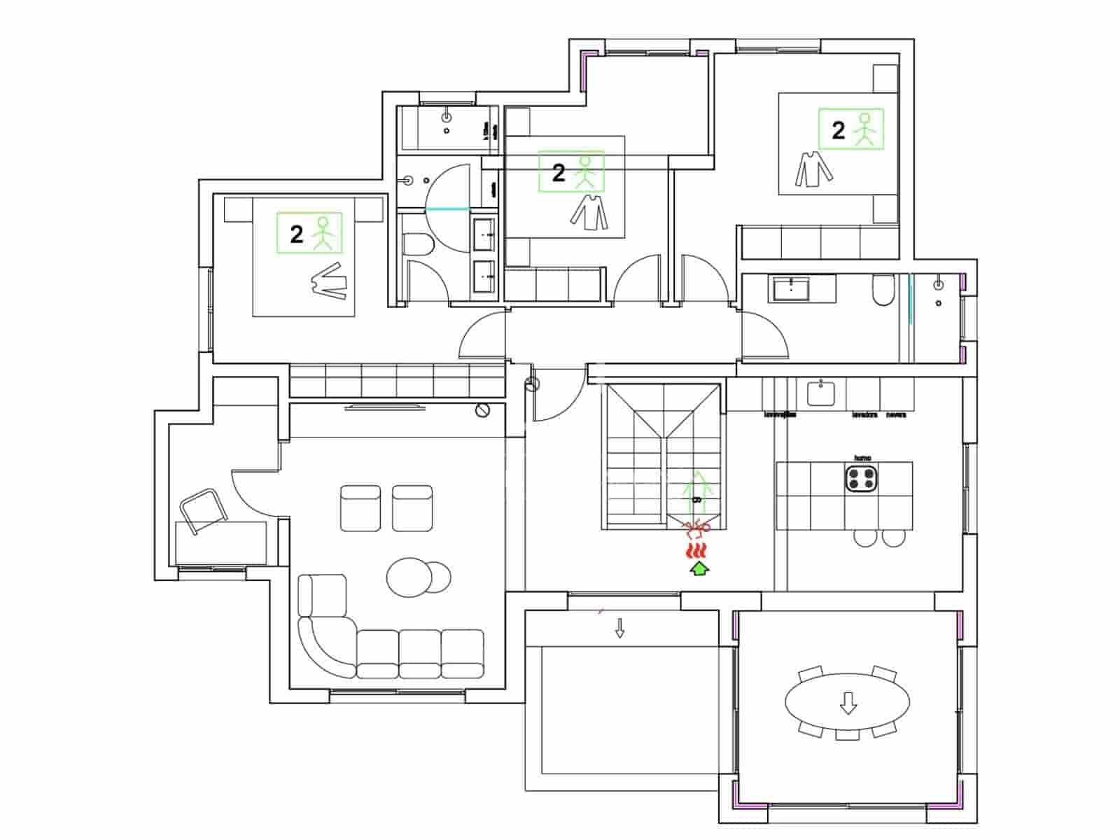 4 chambre Villa/Maison à vendre à Javea / Xabia avec piscine garage - 1 149 000 € (Ref: 10009712)