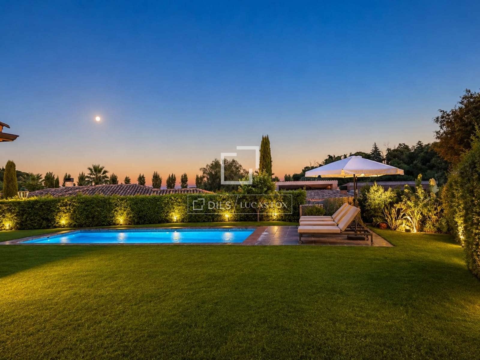 Chalet de 4 habitaciones en Sant Vicenç de Montalt en venta con piscina garaje - 1.250.000 € (Ref: 10014861)