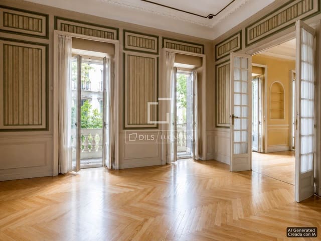 7 bedroom Apartment for sale in Argüelles, Madrid city - € 3,700,000 (Ref: 10016651)