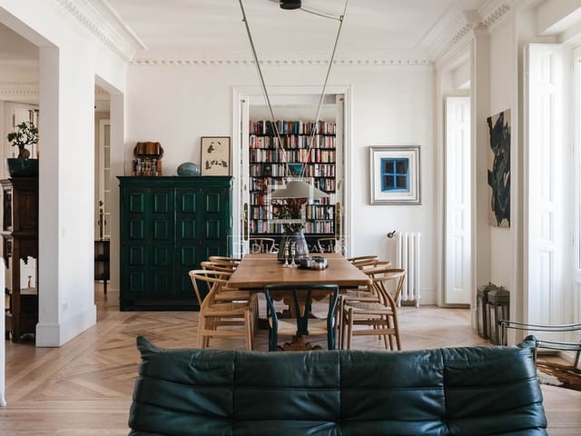 3 quarto Apartamento para arrendar em Jerónimos, Madrid cidade com garagem - 12 000 € (Ref: 10016652)