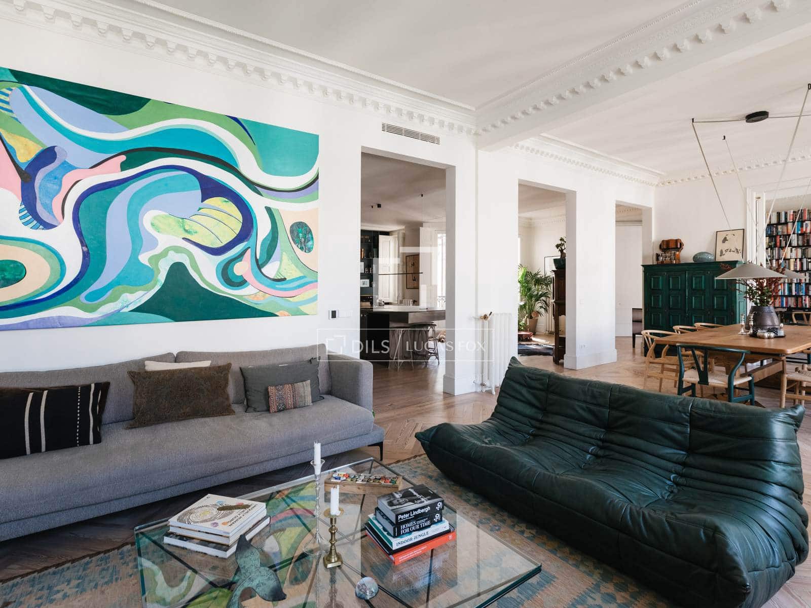 3 quarto Apartamento para arrendar em Madrid cidade com garagem - 12 000 € (Ref: 10016652)