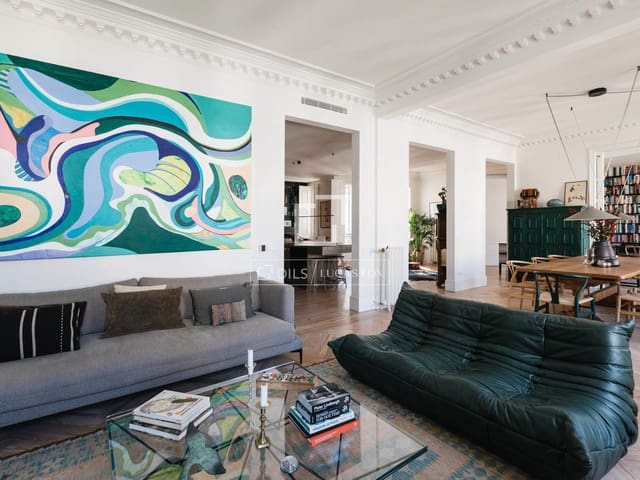 3 quarto Apartamento para arrendar em Jerónimos, Madrid cidade com garagem - 12 000 € (Ref: 10016652)