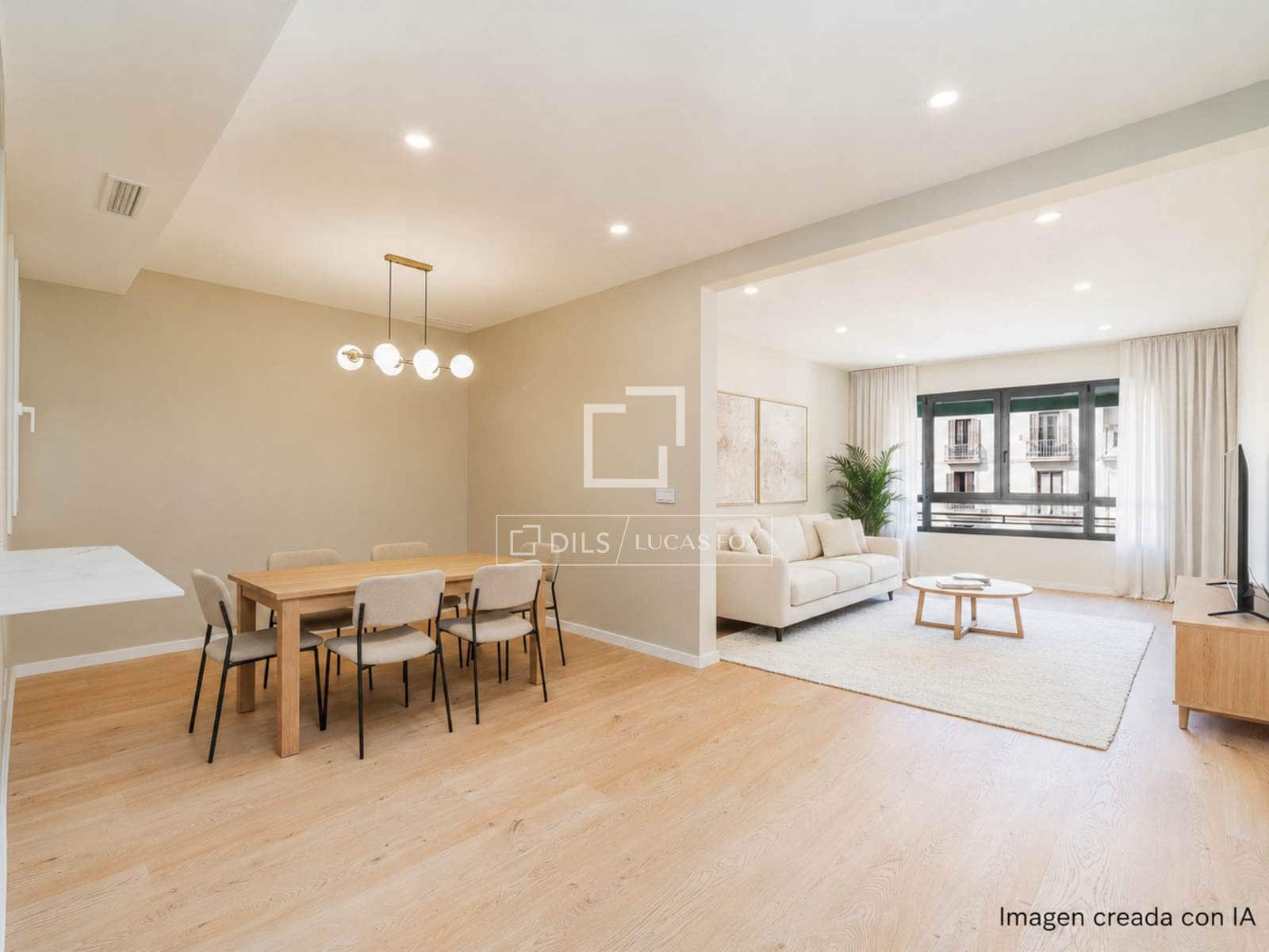 Apartamento de 3 habitaciones en Barcelona ciudad en venta - 850.000 € (Ref: 10021321)