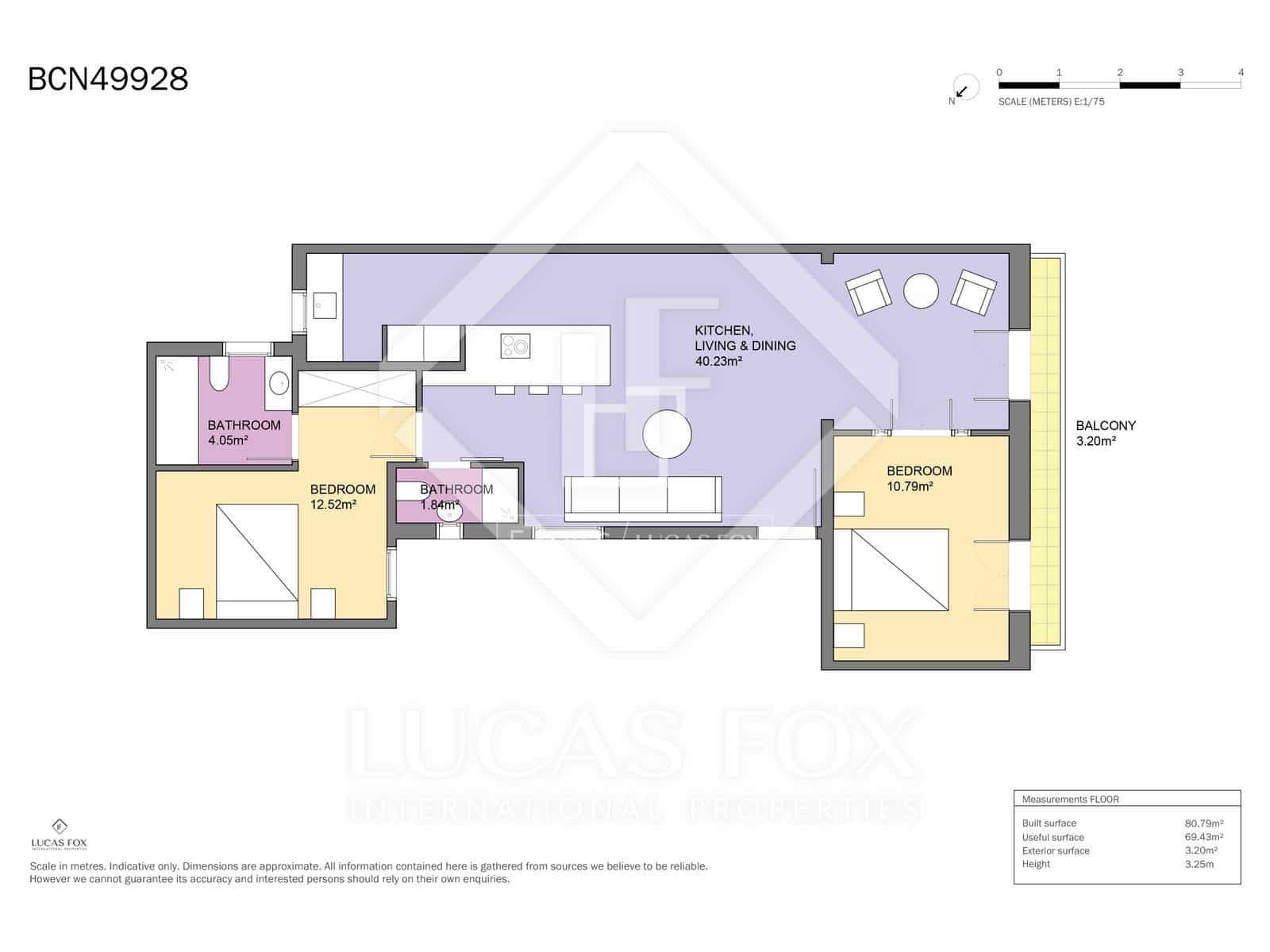 2 sypialnia Apartament na sprzedaż w Miasto Barcelona - 575 000 € (Ref: 10024584)