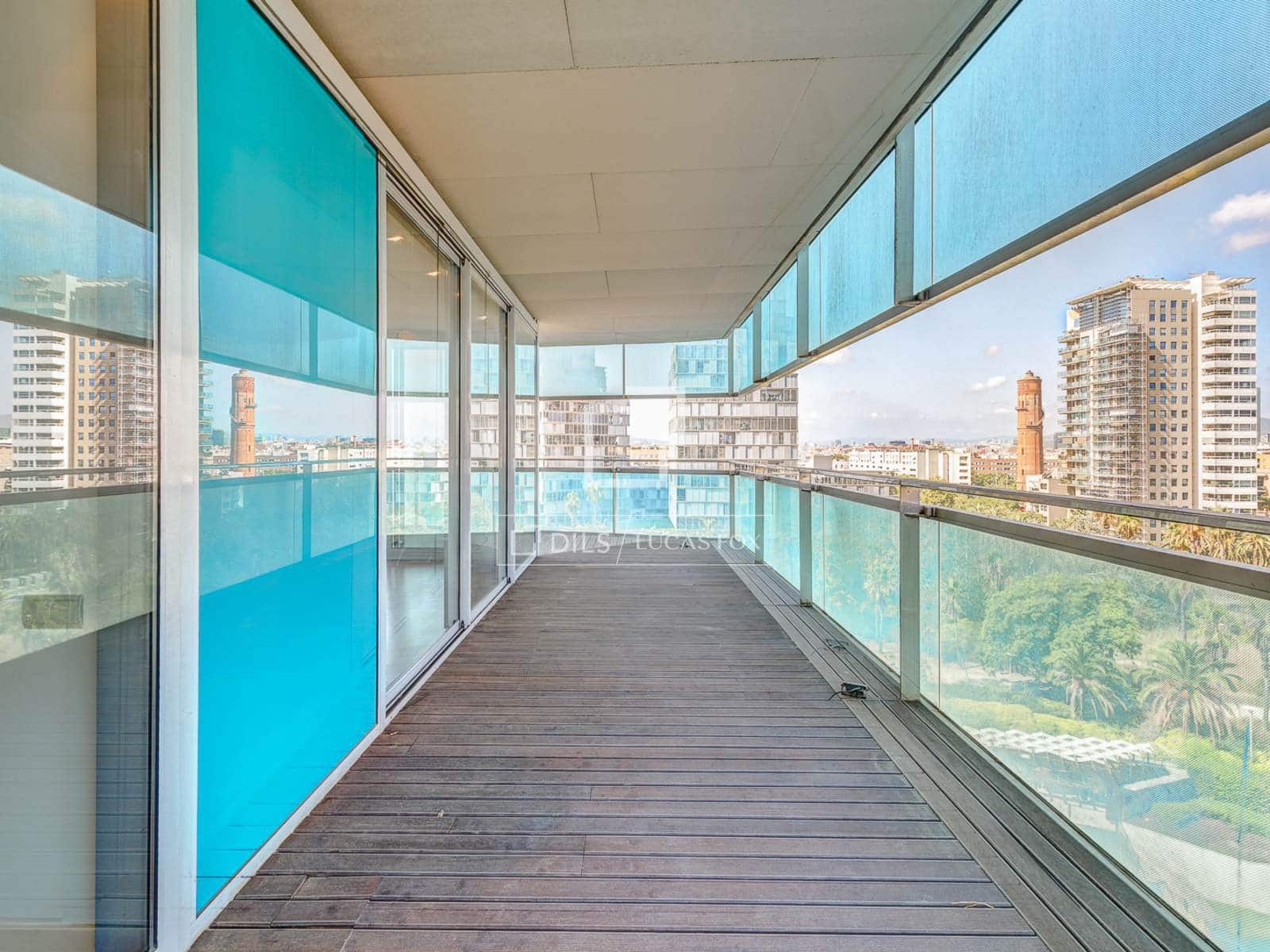 3 sypialnia Apartament na sprzedaż w Miasto Barcelona z basenem garażem - 1 595 000 € (Ref: 10026251)