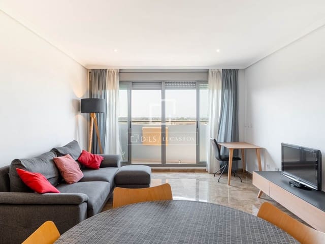 1 slaapkamer Appartement te huur in Valencia stad met garage - € 1.500 (Ref: 10029675)