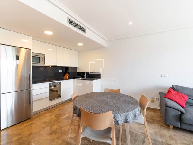 1 slaapkamer Appartement te huur in Valencia stad met garage - € 1.500 (Ref: 10029675)