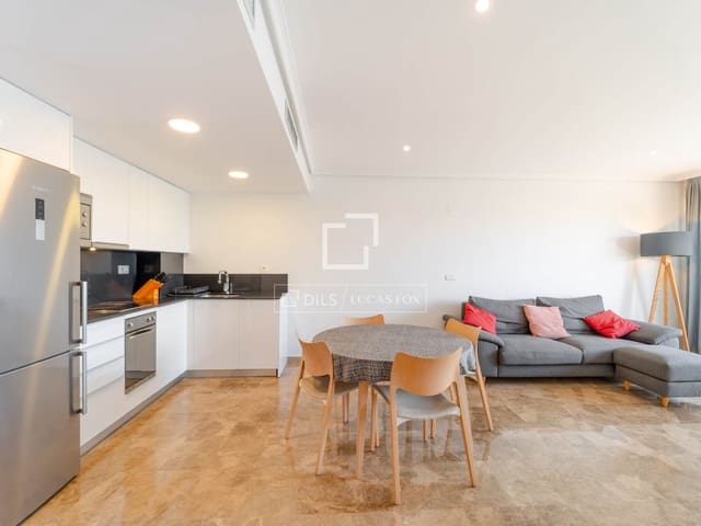 1 slaapkamer Appartement te huur in Valencia stad met garage - € 1.500 (Ref: 10029675)