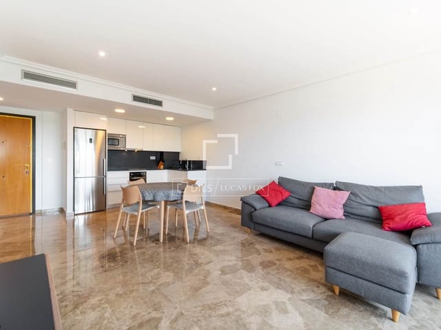 1 slaapkamer Appartement te huur in Valencia stad met garage - € 1.500 (Ref: 10029675)