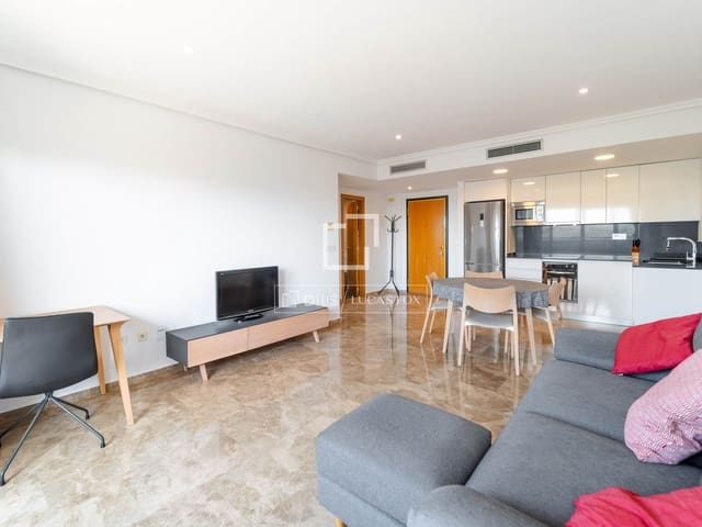 1 slaapkamer Appartement te huur in Valencia stad met garage - € 1.500 (Ref: 10029675)
