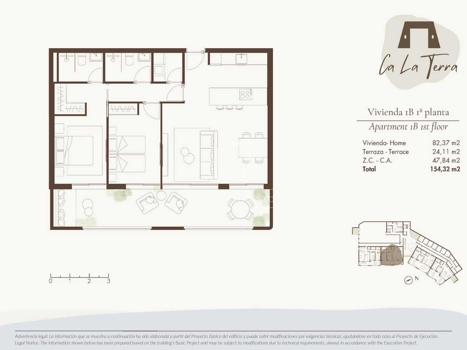 2 sypialnia Apartament na sprzedaż w Cullera z basenem garażem - 380 000 € (Ref: 10033239)