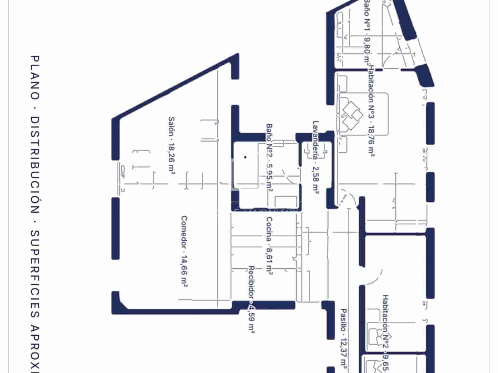 3 soverom Leilighet til salgs i Madrid by - € 1 100 000 (Ref: 10034209)