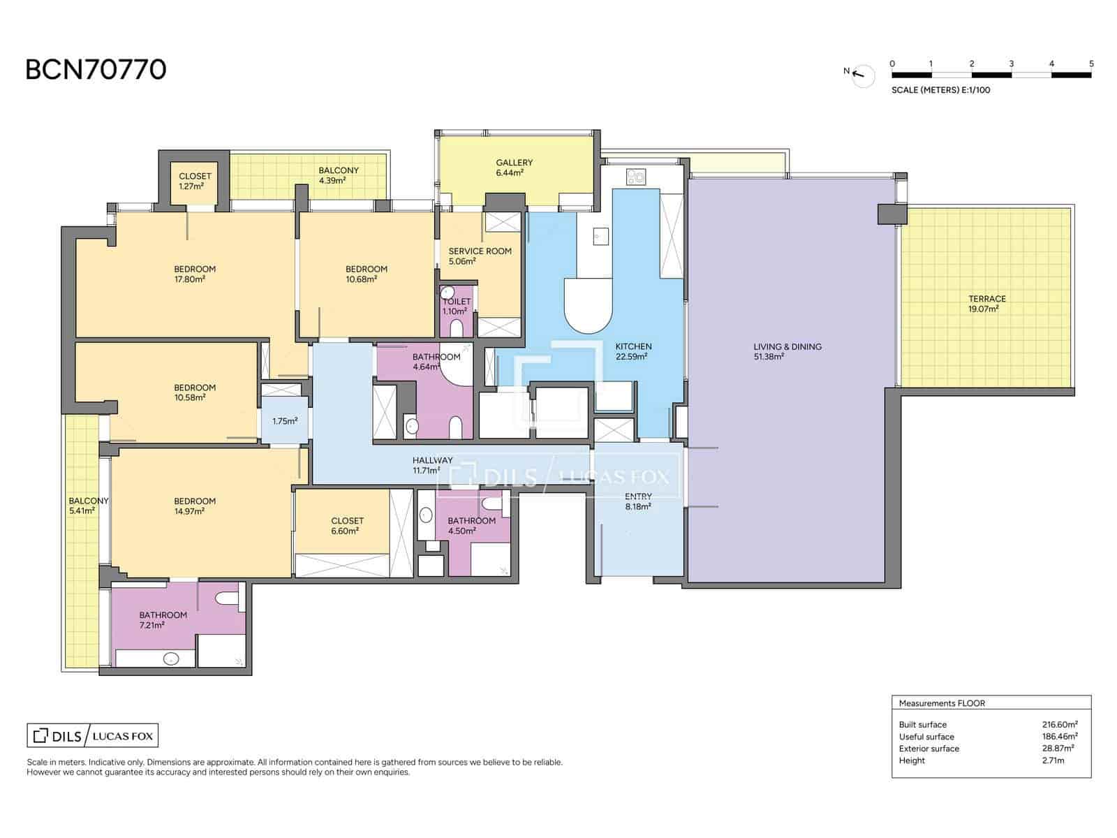 5 sypialnia Apartament na sprzedaż w Miasto Barcelona z basenem garażem - 2 400 000 € (Ref: 10039305)