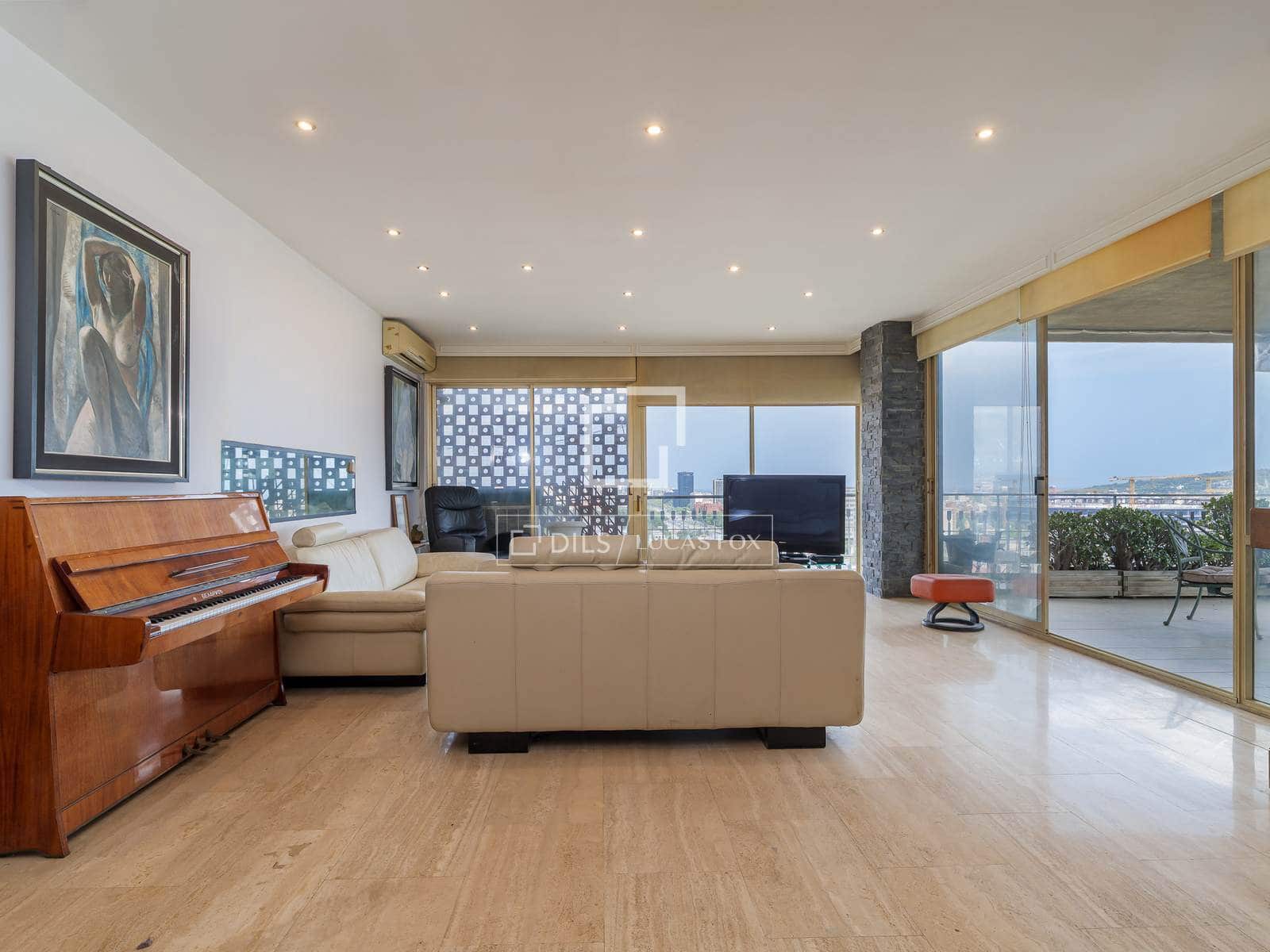 5 sypialnia Apartament na sprzedaż w Miasto Barcelona z basenem garażem - 2 400 000 € (Ref: 10039305)