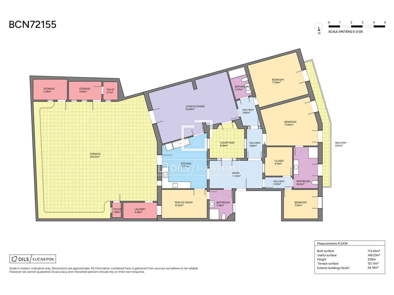 5 quarto Apartamento para venda em Barcelona cidade - 1 915 000 € (Ref: 10043315)