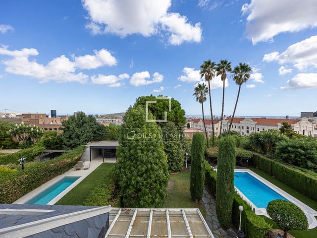 8 chambre Villa/Maison à vendre à Barcelone ville avec piscine garage - 4 100 000 € (Ref: 10048045)