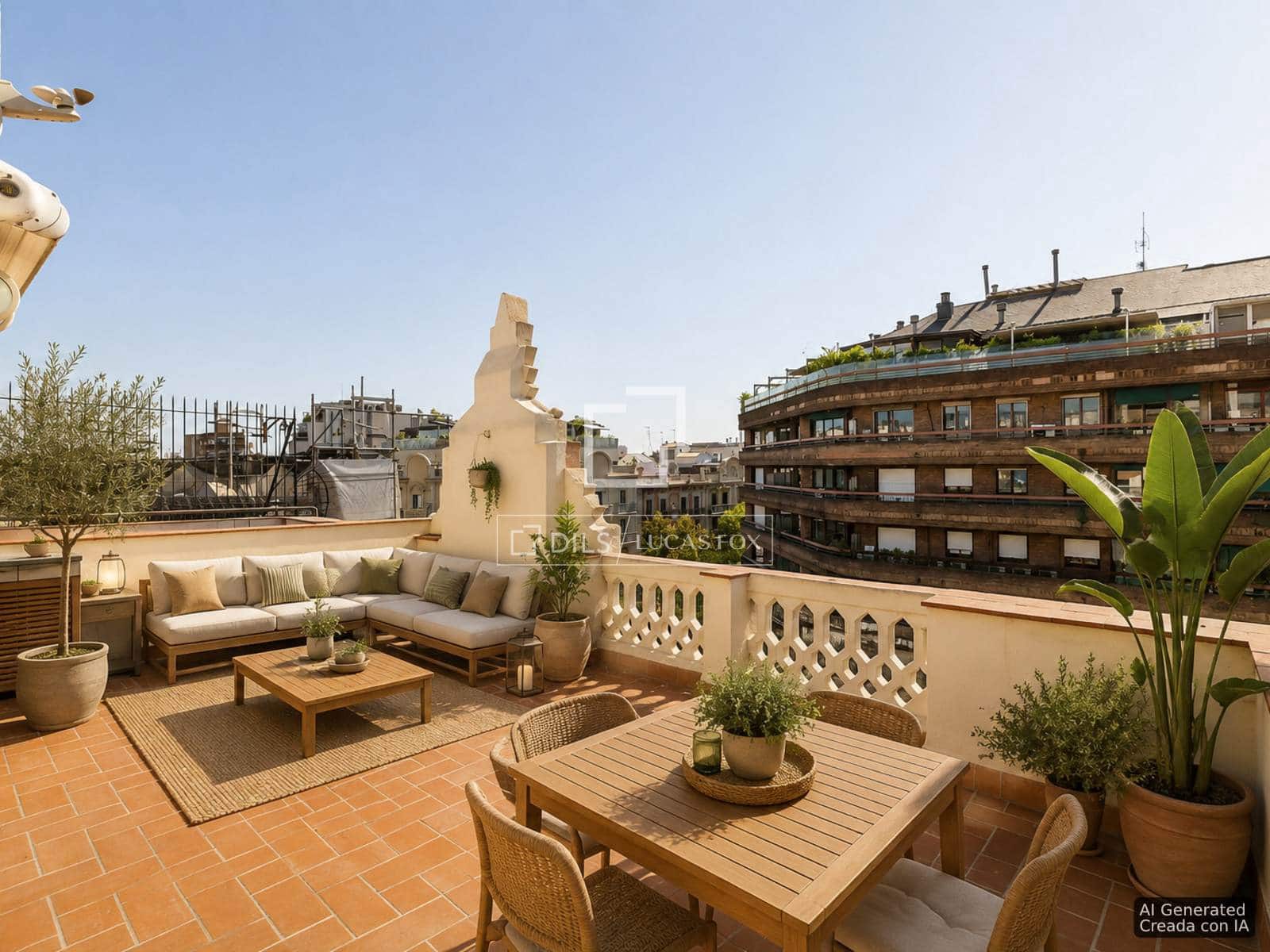 2 chambre Penthouse à vendre à Barcelone ville - 610 000 € (Ref: 10048436)