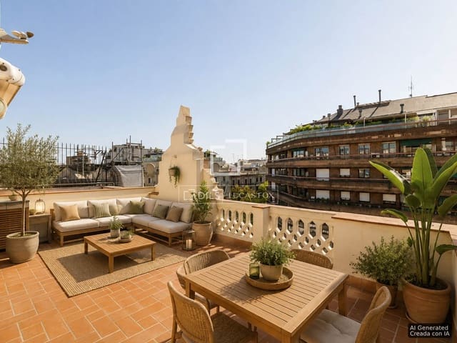 2 chambre Penthouse à vendre à Barcelone ville - 610 000 € (Ref: 10048436)