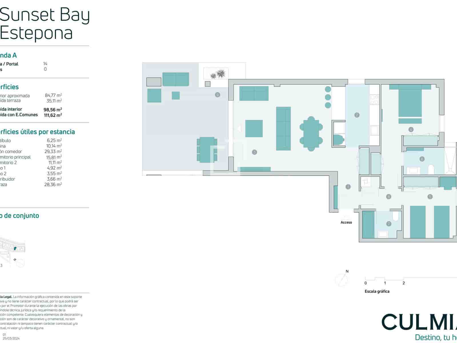 2 sovrum Lägenhet till salu i Estepona med pool garage - 483 000 € (Ref: 10048496)