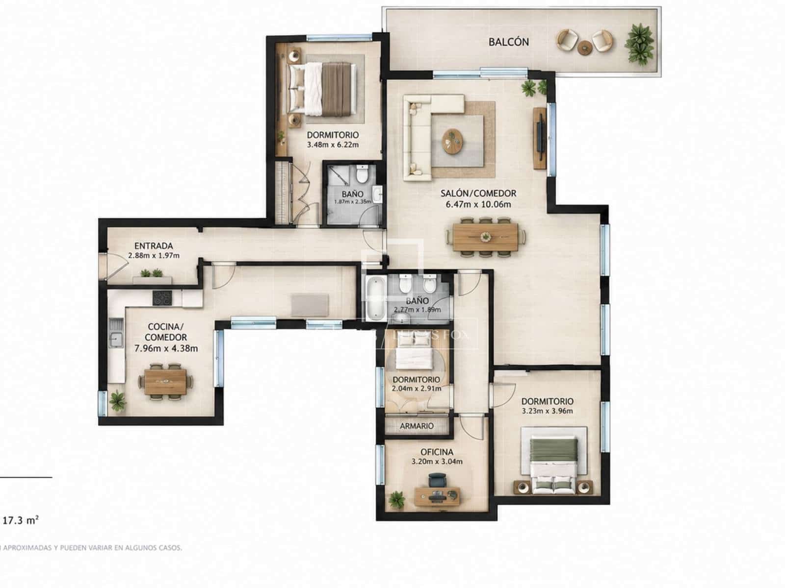 4 bedroom Apartment for sale in Alicante / Alacant city with garage - € 740,000 (Ref: 10057623)