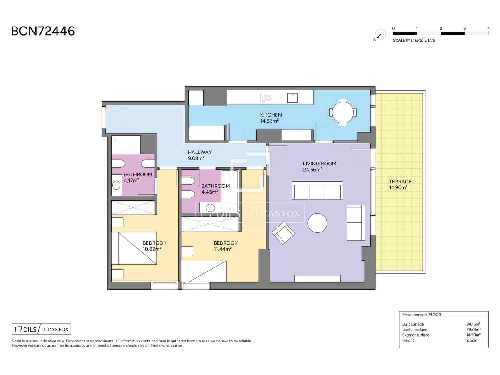 Apartamento de 2 habitaciones en Barcelona ciudad en venta con piscina - 997.500 € (Ref: 10059832)