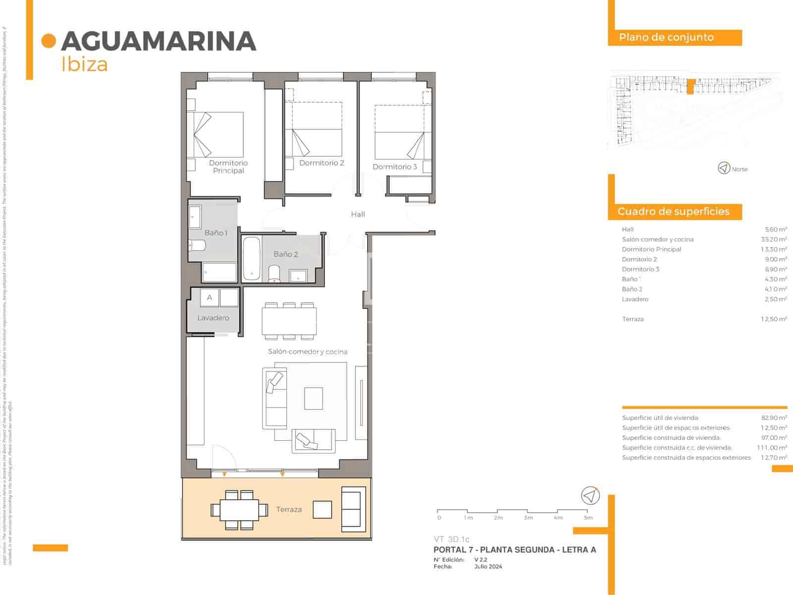3 chambre Appartement à vendre à Ibiza ville avec piscine garage - 686 900 € (Ref: 10060600)