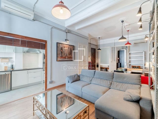 Appartement de 2 chambres à louer à La Gran Via, Valence ville - 1 600 € (Ref: 10062624)